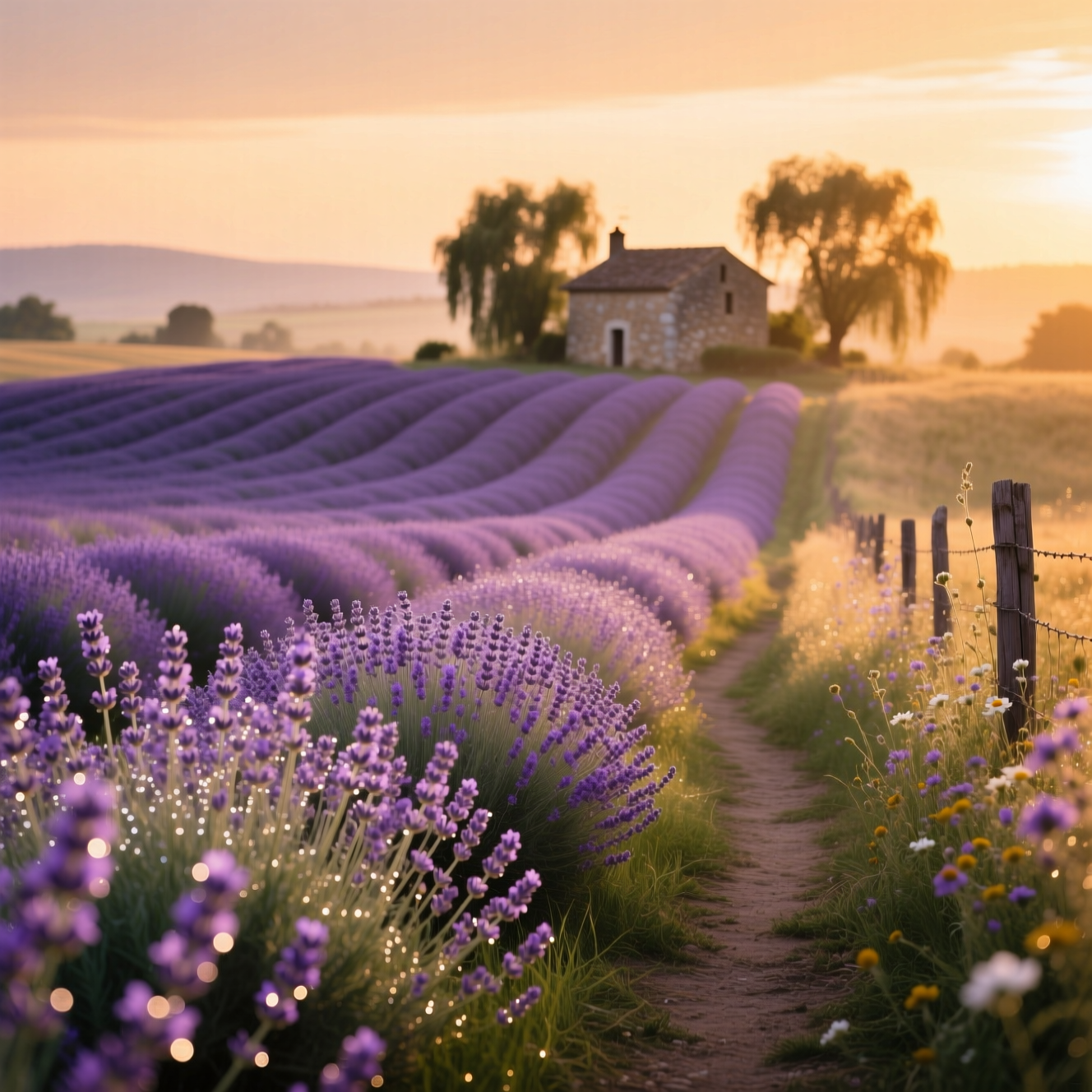 Лавандовые поля